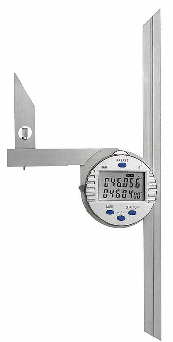 Digital Bevel Protractor Acc +/-5 min