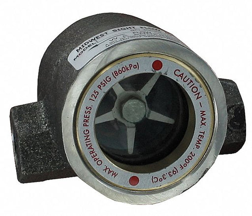 Double Sight Flow Indicator 316 SS 1/4In