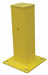 Tubular Mounting Post 10 In x 18 In Ylw