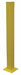 M9554 Tubular Mounting Post 10 In x 60 In Ylw