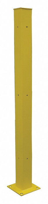 Tubular Mounting Post 10 In x 72 In Ylw