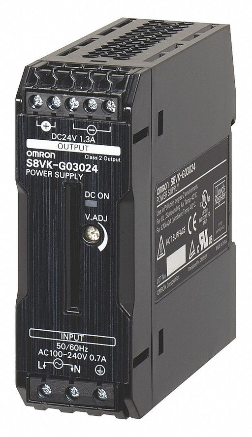 DC Power Supply 24VDC 1.3A 50/60Hz