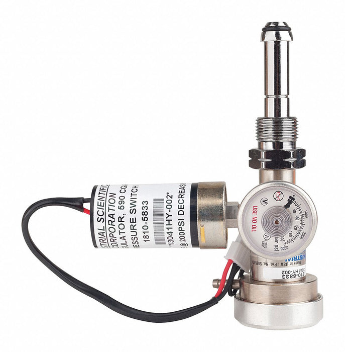 Gas Regltr w/Pressure Switch 552L CGA590
