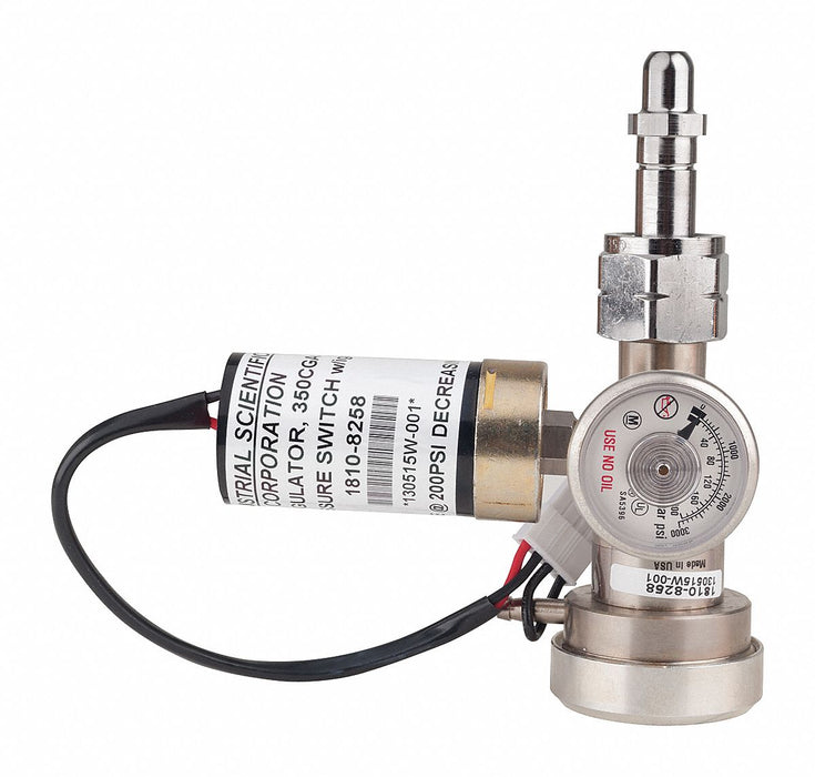 Gas Regltr w/Pressure Switch 650L CGA350