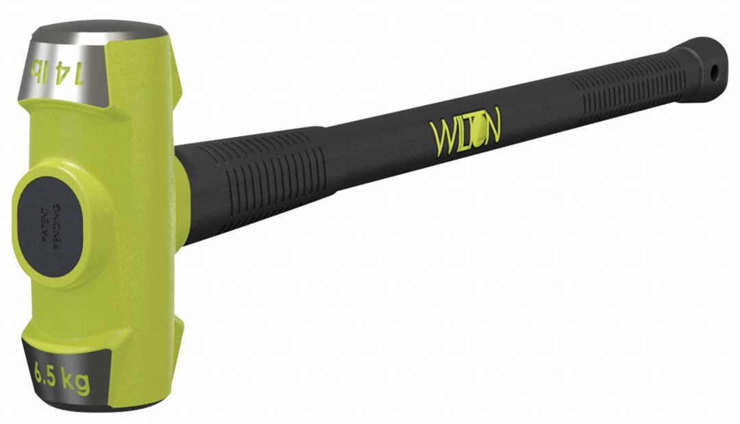Sledge Hammer 14 lb 24 In Rubber/Steel