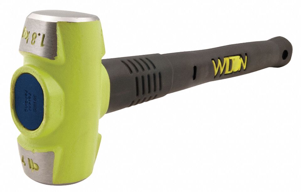 Soft Face Sledge 4 lb 18 In Rubber/Steel