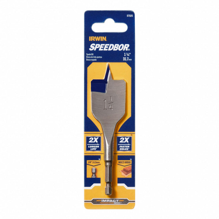 Spade Blade Drill 1.25in Carbon Steel