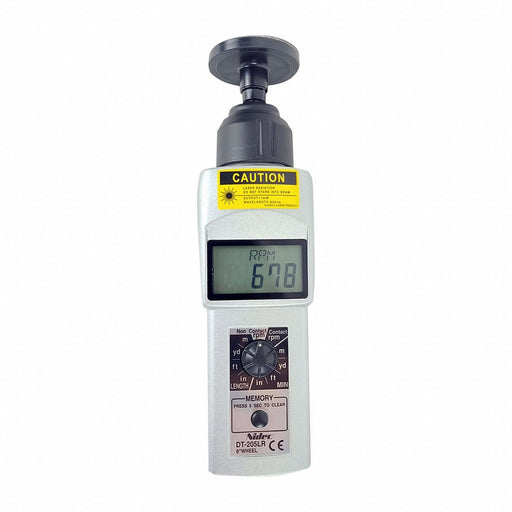 Tachometer +/-0.006% RPM Acc LCD