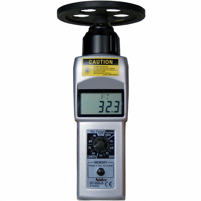 Tachometer +/-0.006% RPM Acc LCD