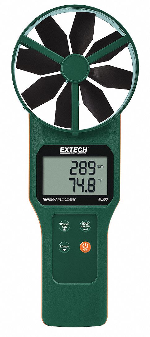 Anemometer 40 to 5 900fpm -4 to 140F