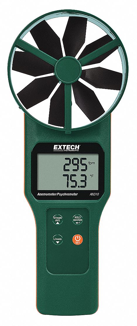 Anemometer 40 to 5 900fpm -4 to 140F