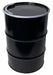Transport Drum Steel 34.25 in H Black