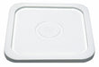 Pail Lid 10.375 in W Plastic White