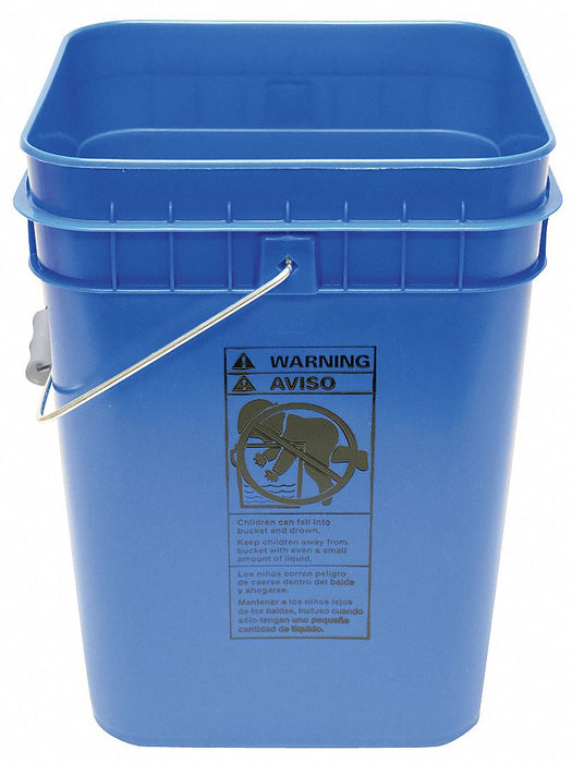 StoragePail Blue 13.125inH 10.25inW