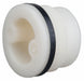 DrumPlug 0.75inOD Nylon White PK10