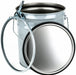Pail Steel Gray Open Head