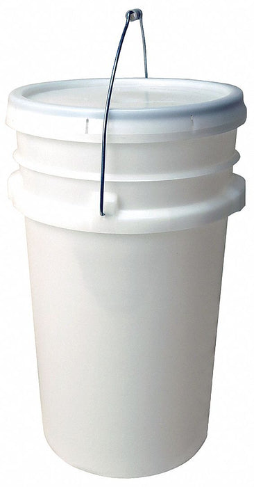 Pail Polyethylene Natural Open Head