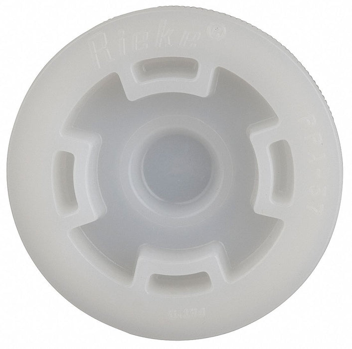 Drum Plug 2 in OD Polyethylene White