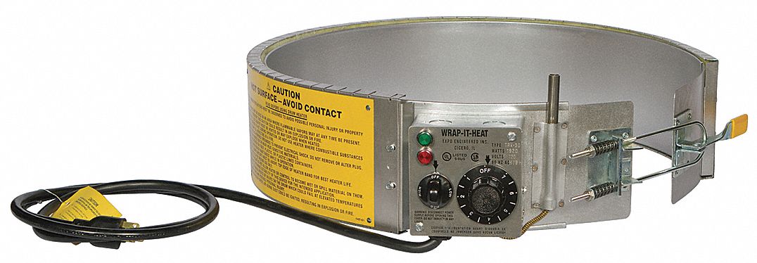 Drum Heater 58.125 in L 115V AC