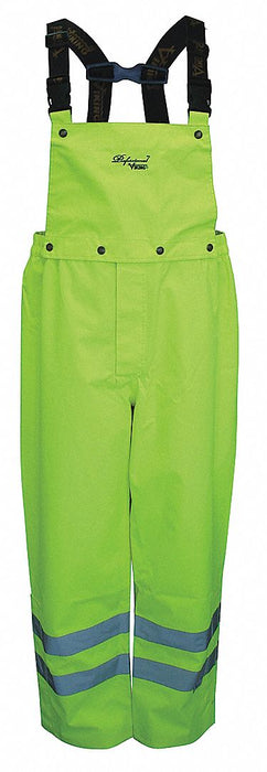G5395 Rain Bib Overall Class E Yellw/Green XL