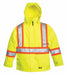 Raincoat 3-in-1 Class 3 Green L