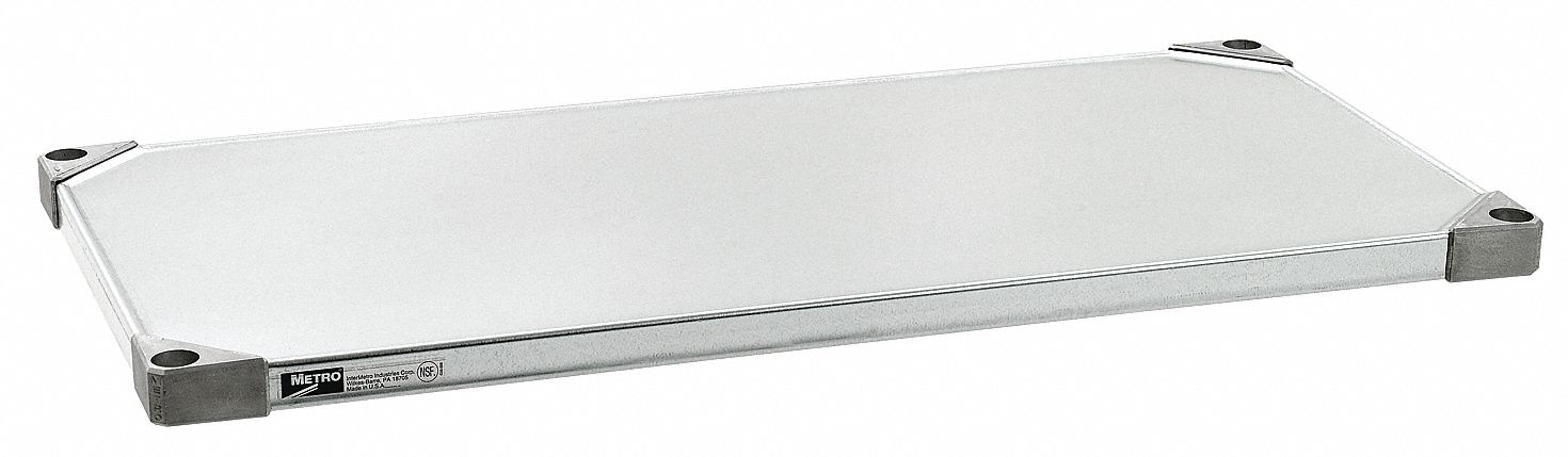Solid Shelf 18 inx1 1/2 inx48 in PK4