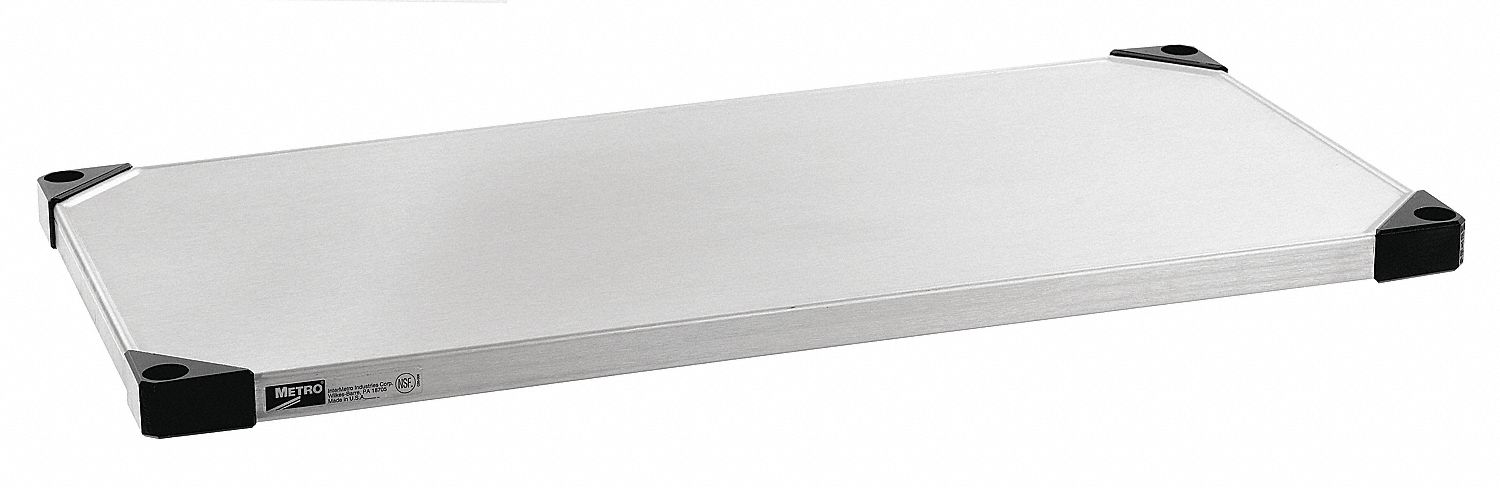 Solid Shelf 24 inx1 1/2 inx36 in PK4