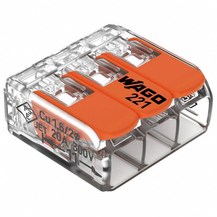 LeverWireConnector Org 32A PC 600V