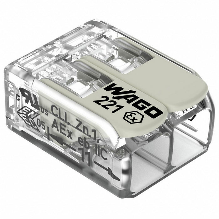 LeverWireConnector Gry 20A PC 440V