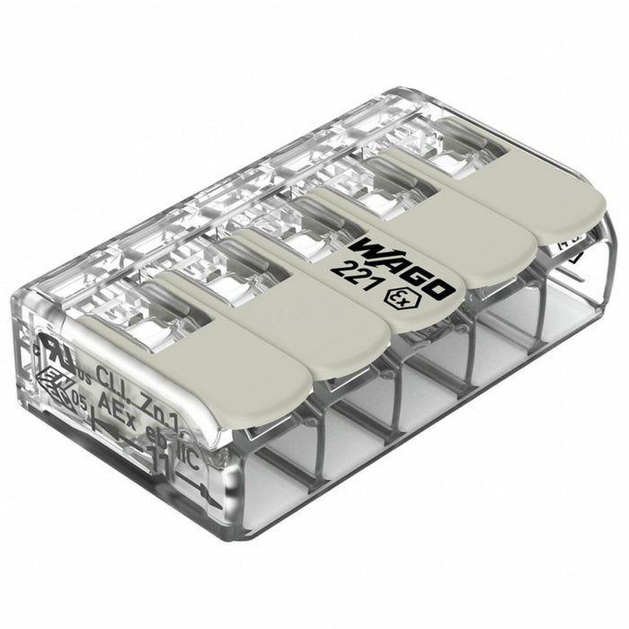 LeverWireConnector Gry 20A PC 440V