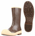 D0339 Rubber Boot Men s 10 Mid-Calf Brown PR