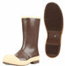 E1728 Rubber Boot Men s 13 Mid-Calf Brown PR