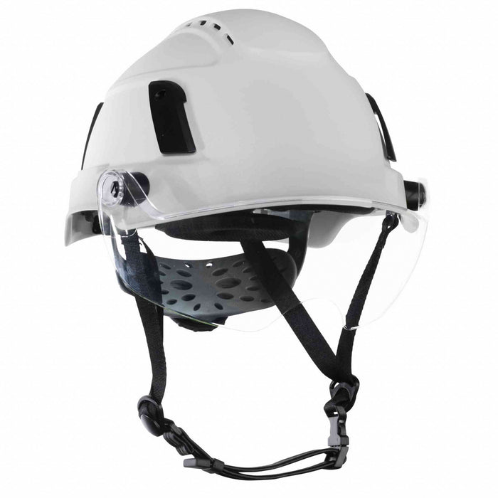 Hard hat Type II Chin-strap Visor Vented