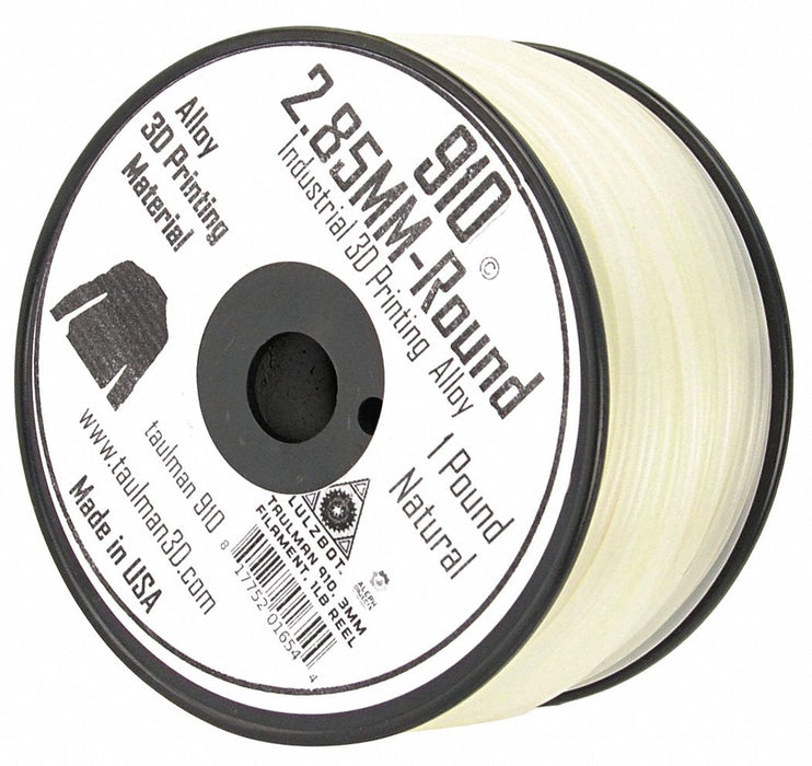Alloy 910 Natural 3mm Filament 1lb