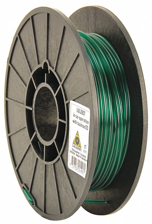 T-Glase Green 3mm Filament 1lb Reel