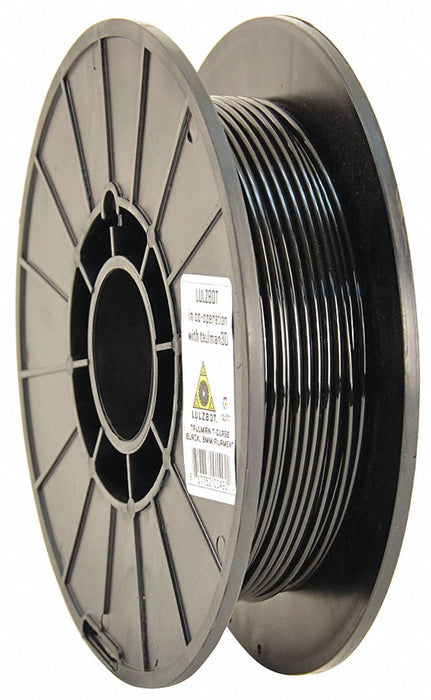 T-Glase Black 3mm Filament 1lb Reel