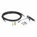 DischargeHoseKit 1/4inDia 1ftL Rubber