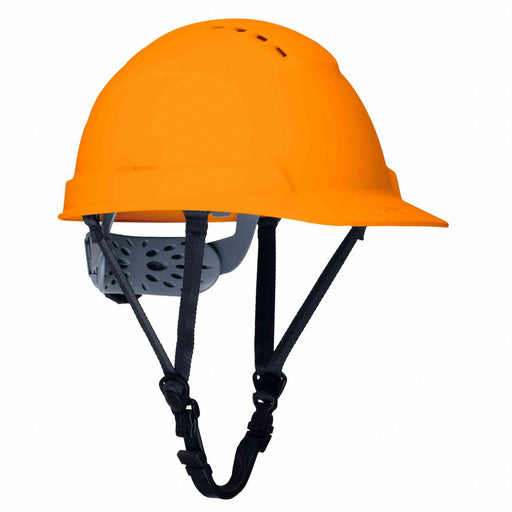 Hard Hat Type II Cap Chin-strap Vented