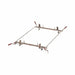 Van Roof Rack Aluminum White