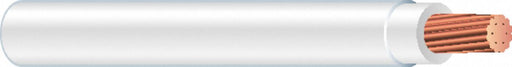 N0880 Wire THHN THWN White/Red 10AWG 1 250ft