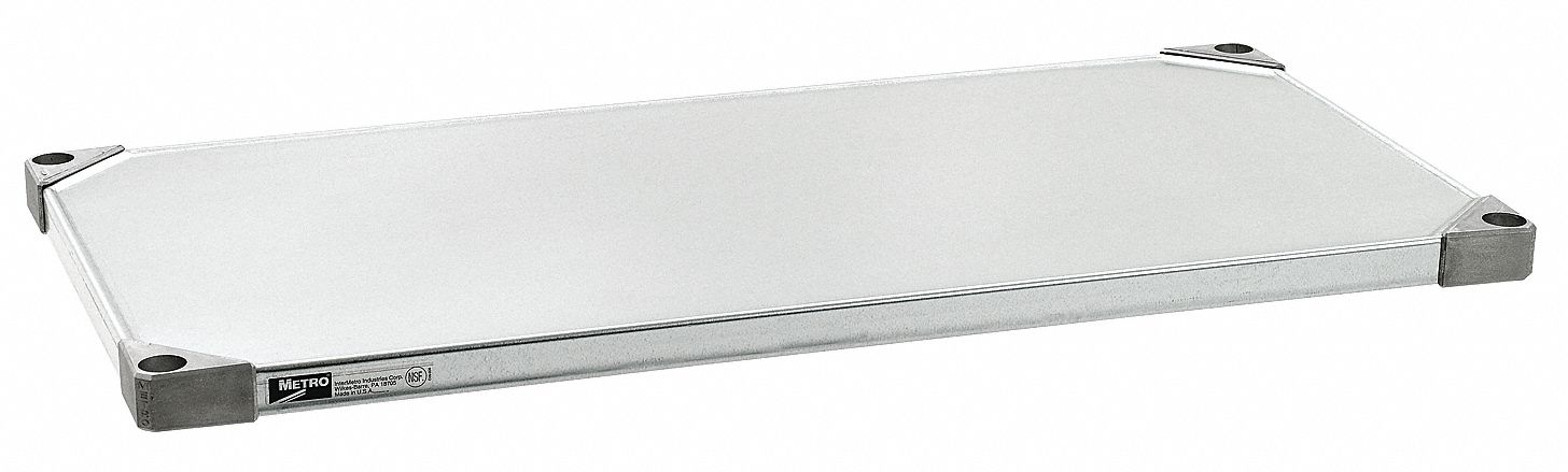 Solid Shelf 24 inx1 1/2 inx42 in