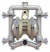 DblDiaphPmp FNPT PTFE/SSteel 1/2in 71gpm