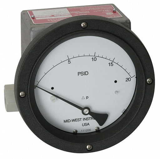 Pressure Gauge 0 to 100 psi