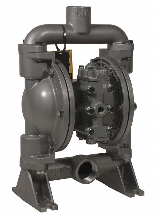 DblDiaphPmp FNPT Buna N/Alum 3/8in 50gpm