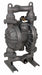 Dbl Diaphragm Pump FNPT TPV 1/2in 107gpm