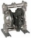 DblDiaphPmp FNPT Hytrel/SStl 1/4 32gpm