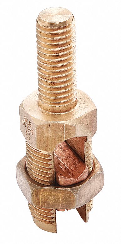 Bolt Connector Bronze Overall L 2.43in