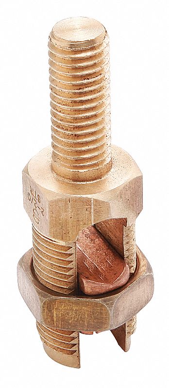 Bolt Connector Bronze Overall L 3.09in