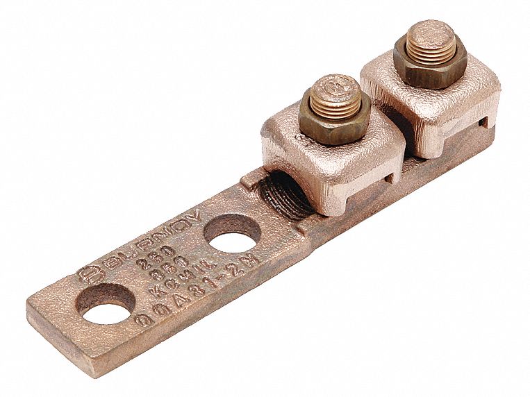 MechanicalConnector Cu DbleHexHead 600V