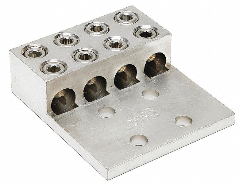 MechanicalConnector Alum Slotted 600V